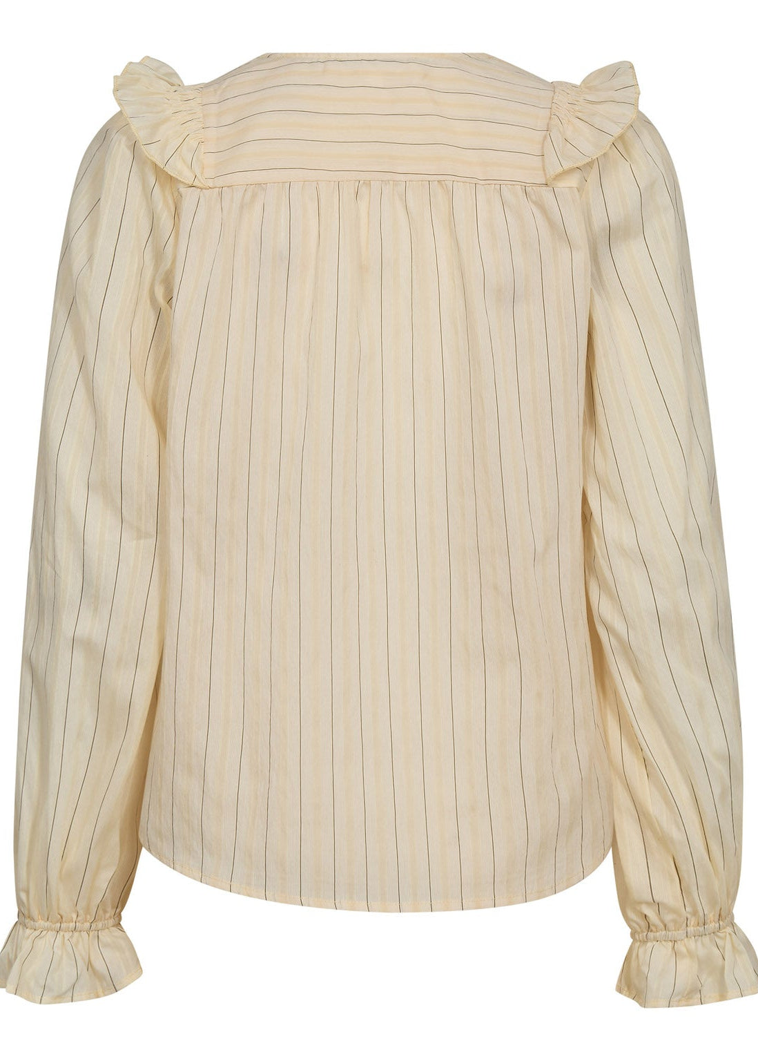 Co'Couture DaraCC Smock Blouse Pale Yellow