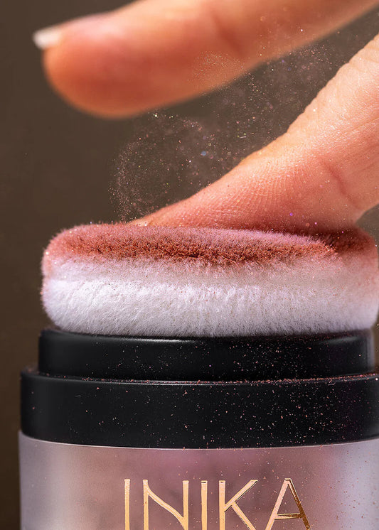 INIKA Organic (advised by Blush Creative) Mineral Blush Puff Pot (Rosy Glow)