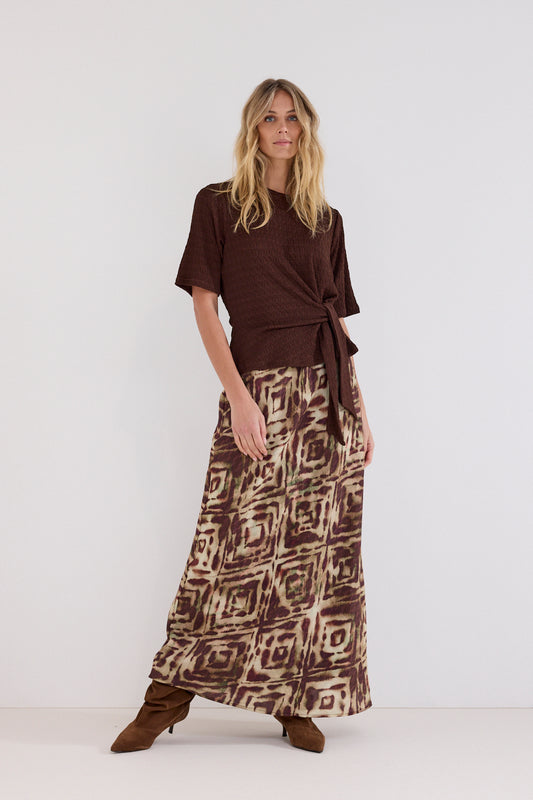 Tramontana Skirt Fading Diamonds