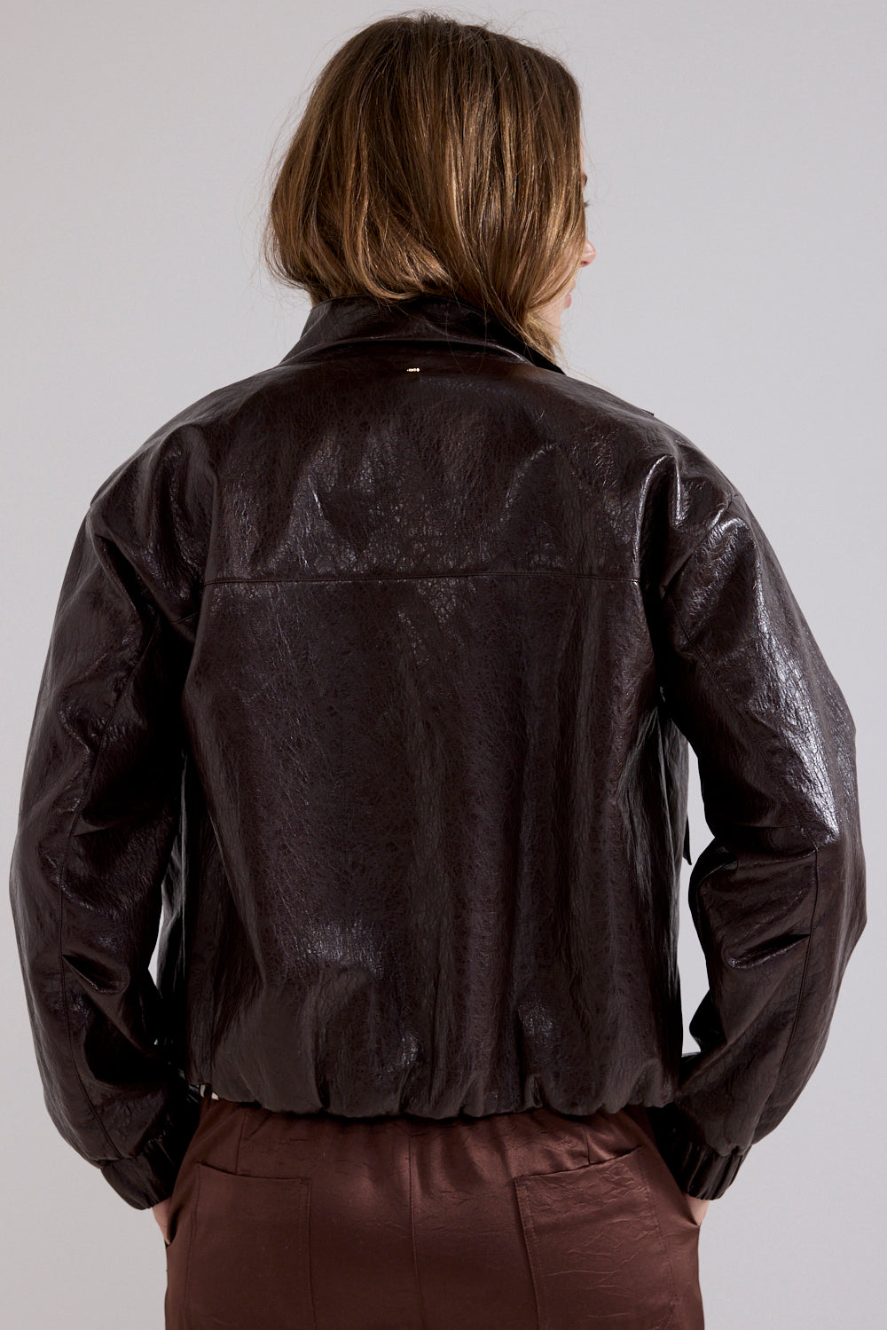 Tramontana Cracked PU Jacket