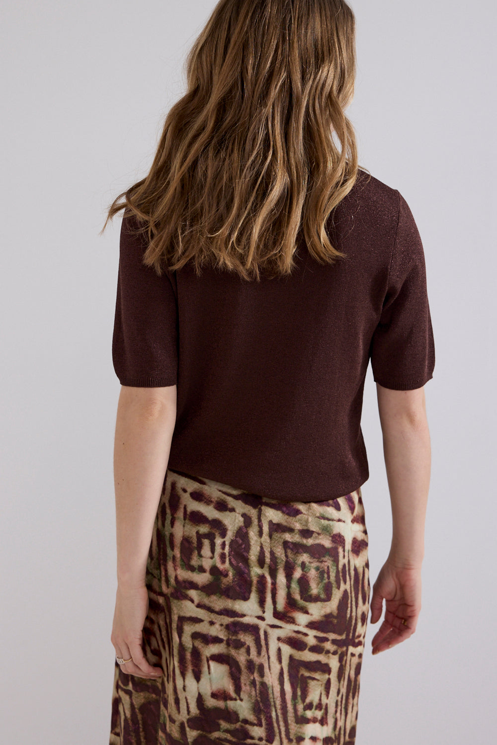 Tramontana Short-Sleeve Jumper Shawl