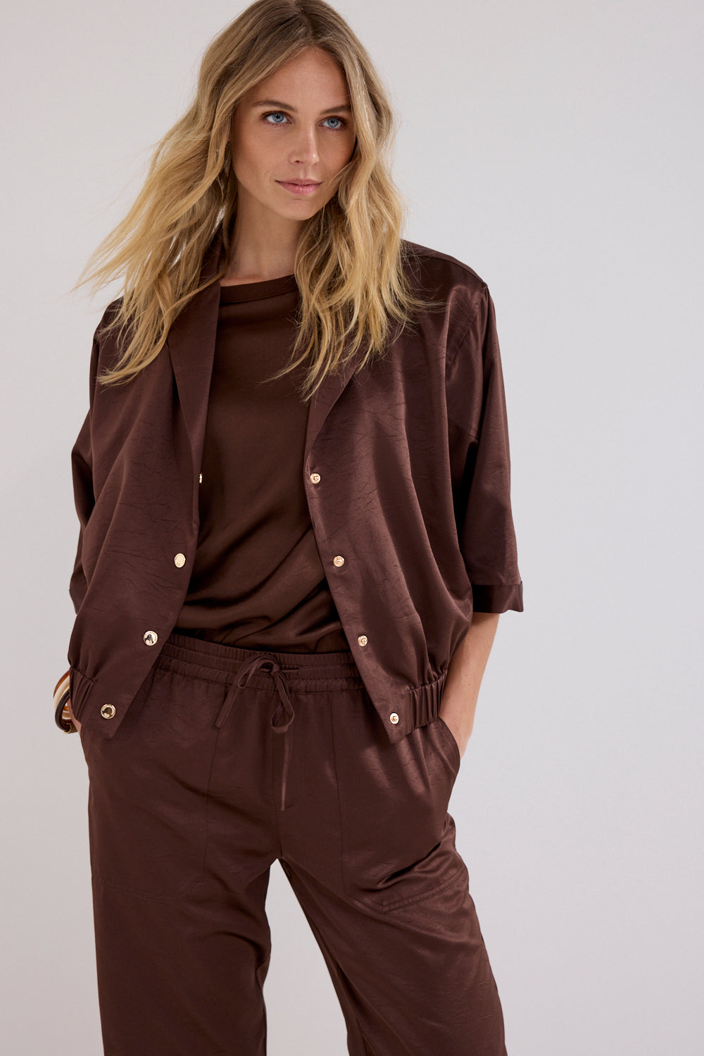 Tramontana Short-Sleeve Jacket Elastic