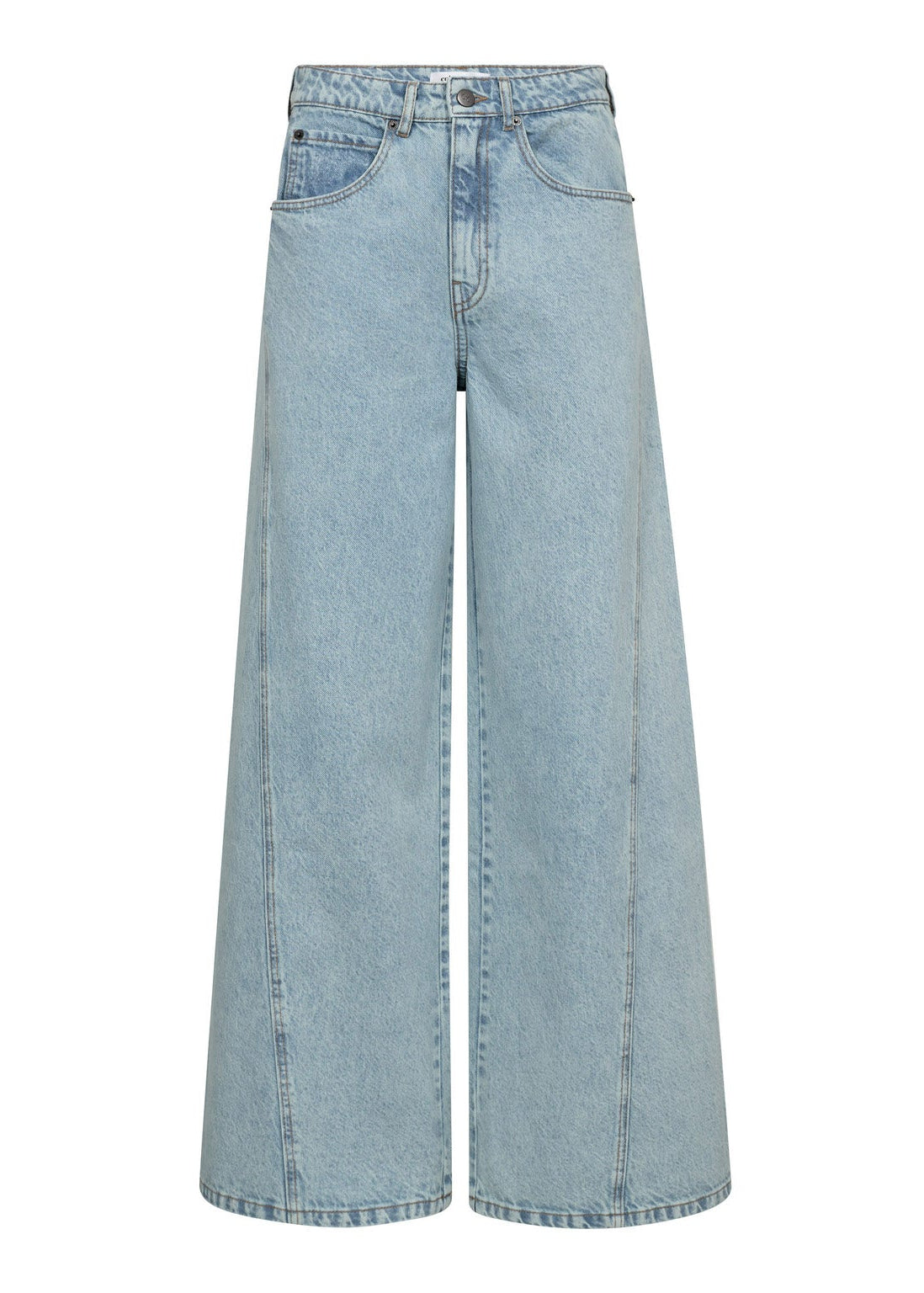 Co'Couture AronaCC Wide Jeans Pale Blue broek