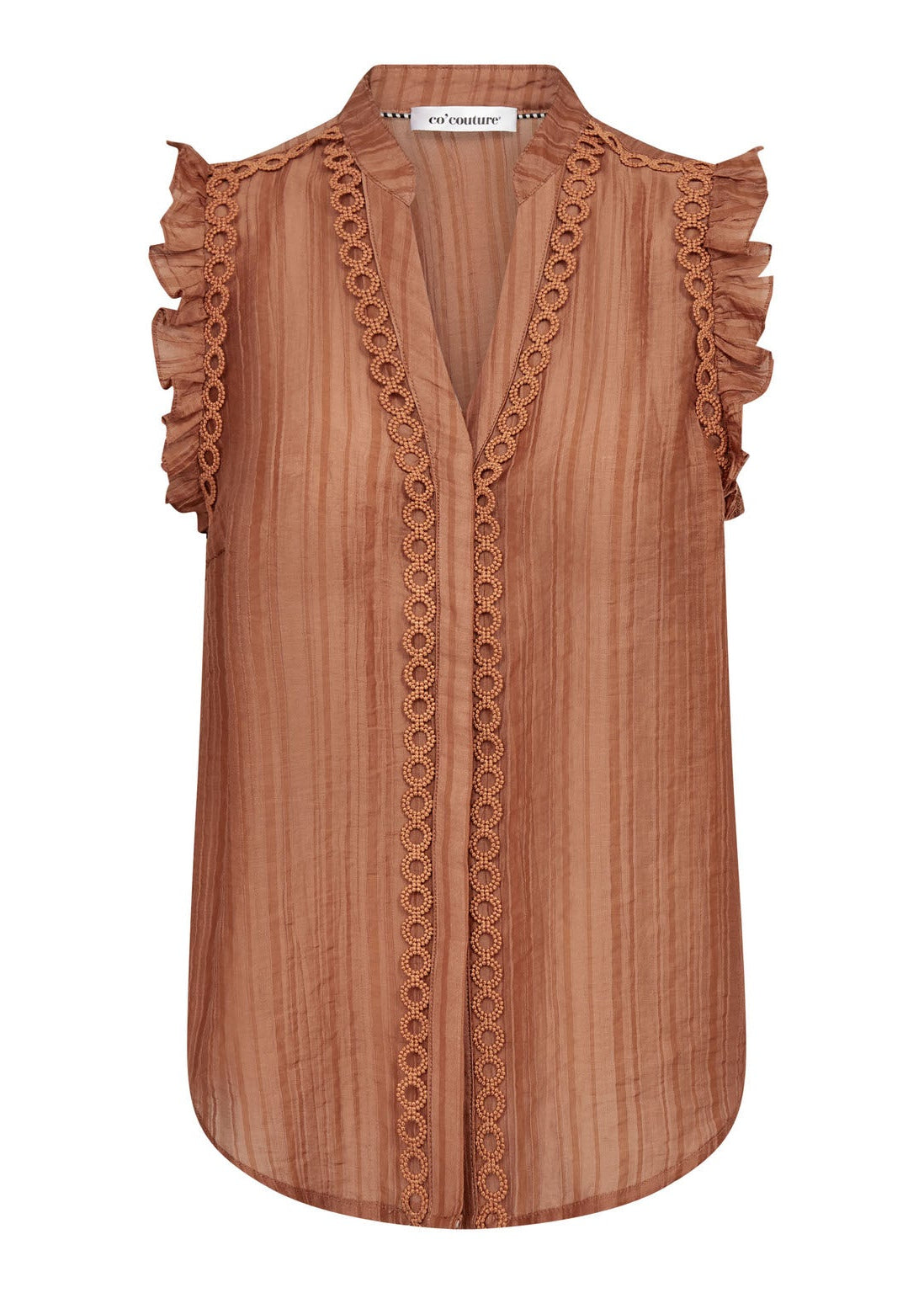 Co'Couture ReggieCC Frill Top