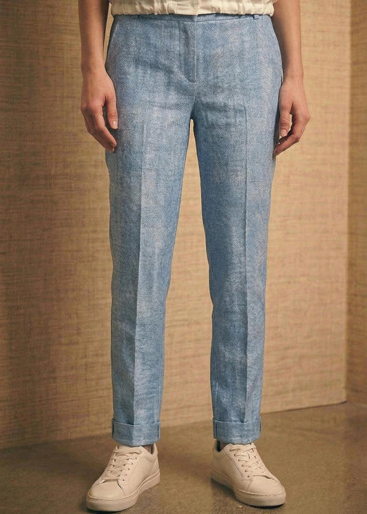 Helena Hart Broek Ziggy Lano Blauw