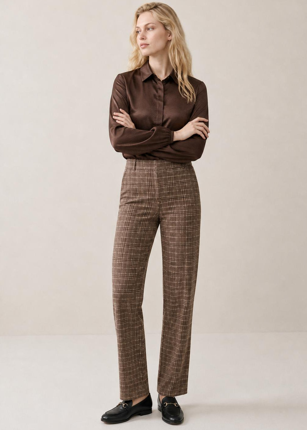 Helena Hart Broek Soul Lano T. Ruit Choco