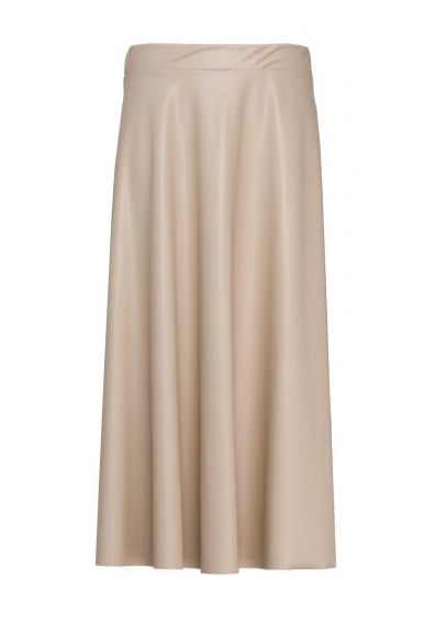 Batida lederlook rok