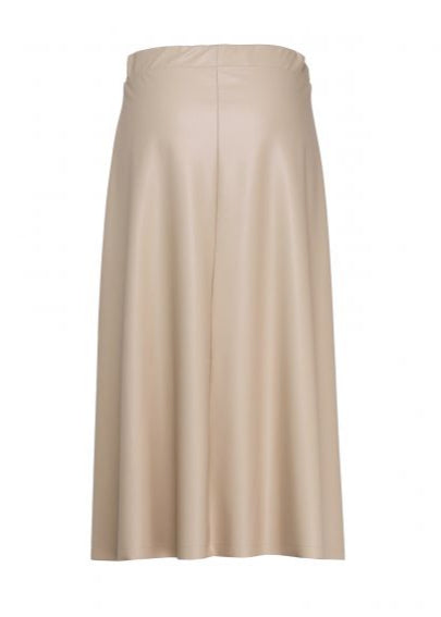 Batida lederlook rok