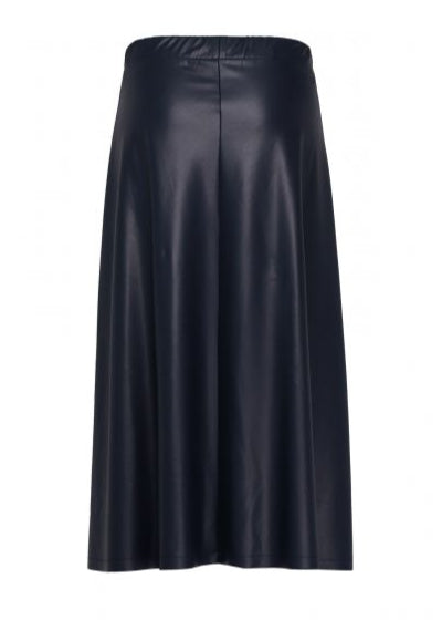 Batida lederlook rok