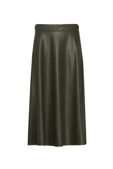 Batida lederlook rok