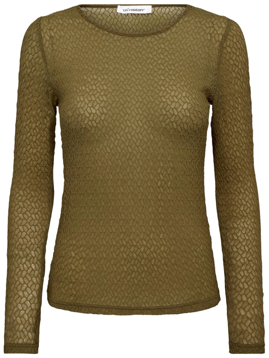 Co'Couture SvalaCC O-neck Blouse Groen