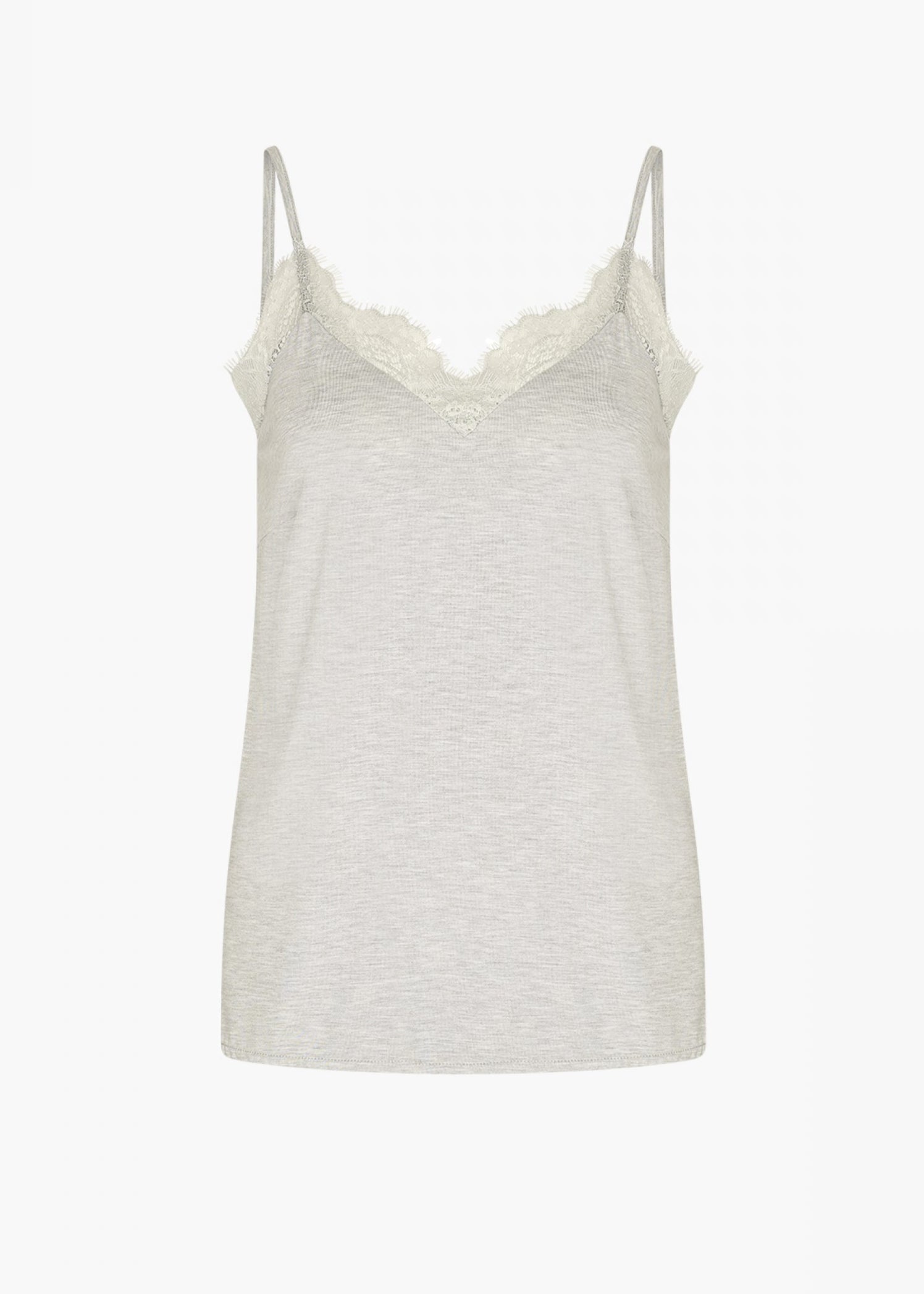 Aimee the Label top JoyceX grey en offwhite