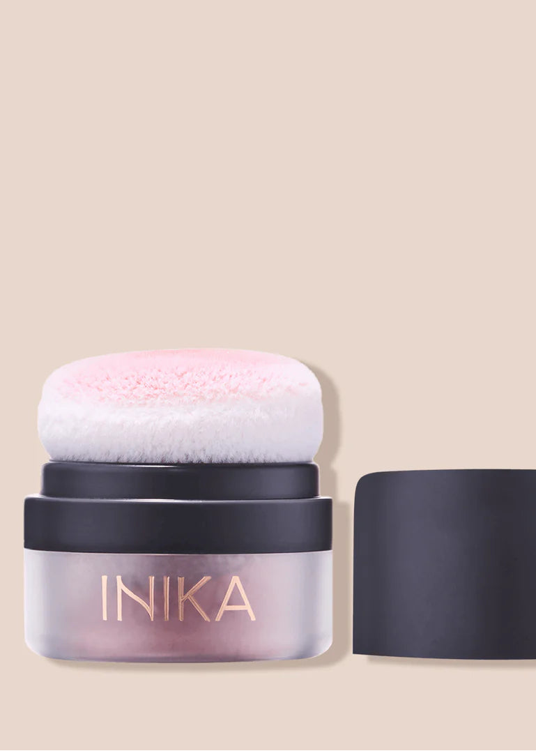 INIKA Organic (advised by Blush Creative) Mineral Blush Puff Pot (Rosy Glow)