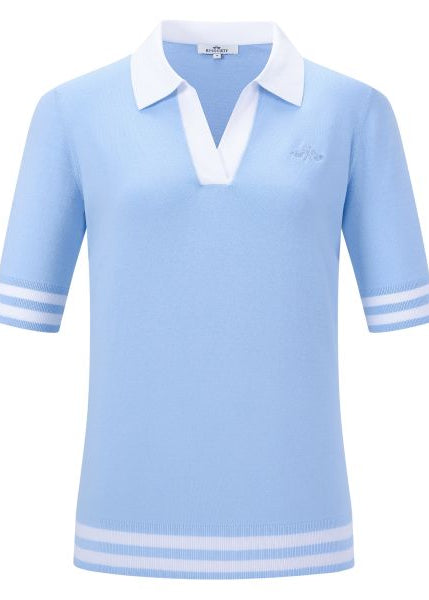 HV Society Knitted polo HVSBerber