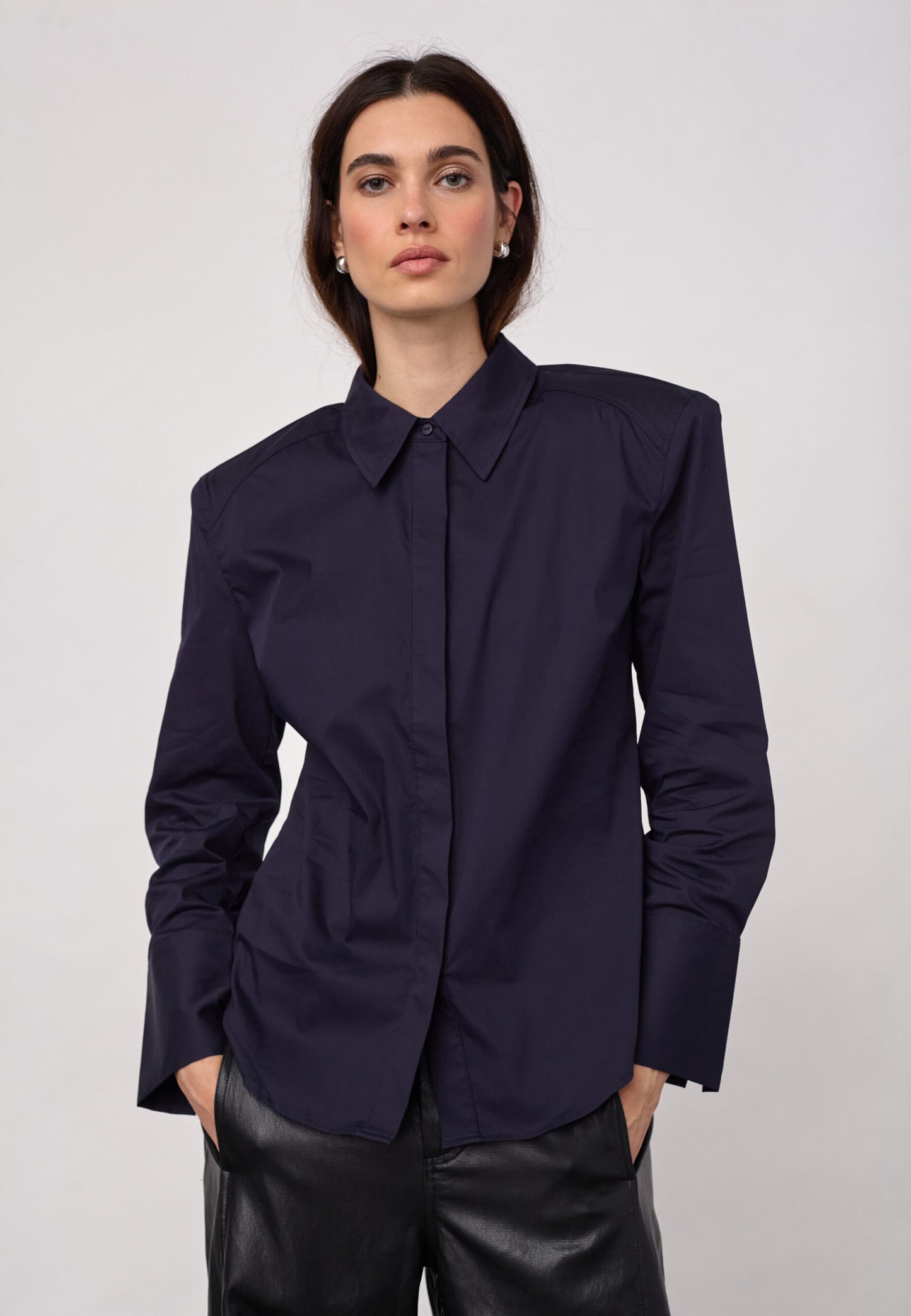 Co'Couture SannaCC Power Shirt – Navy