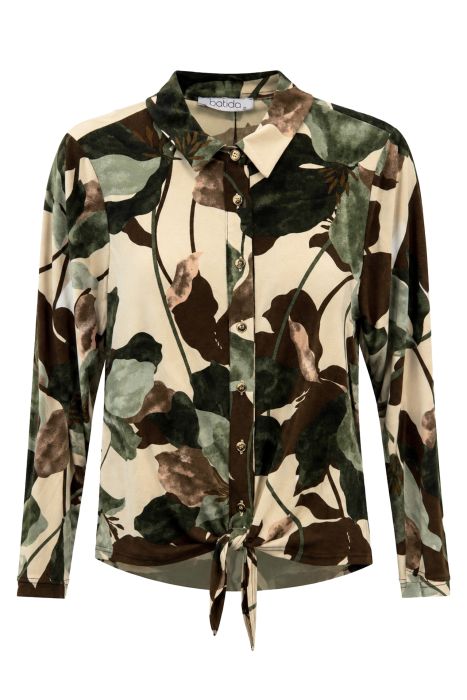 Batida blouse met bloemenprint