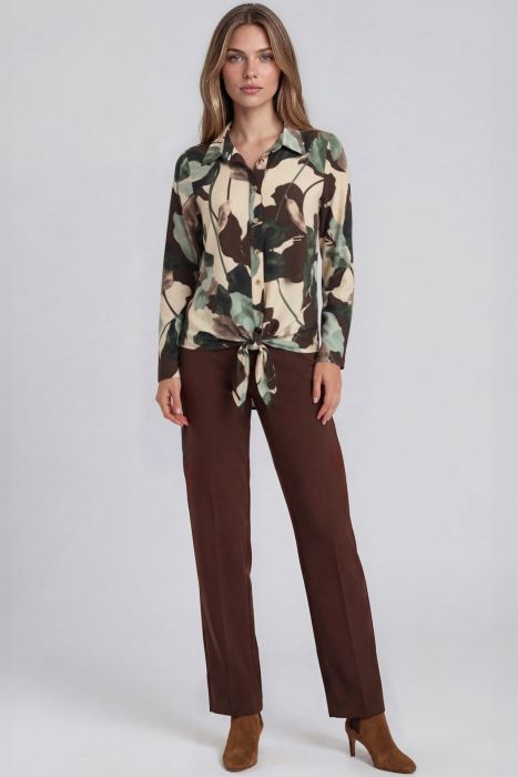 Batida blouse met bloemenprint