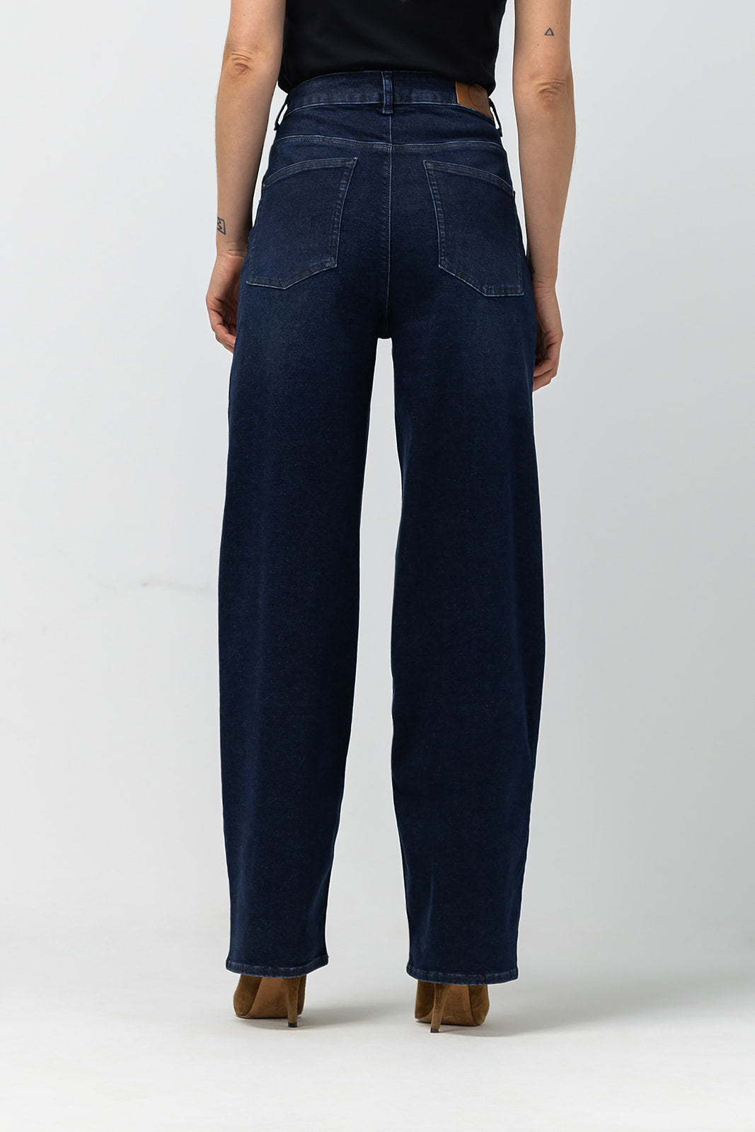 Label Dot Rosa Jeans wide leg