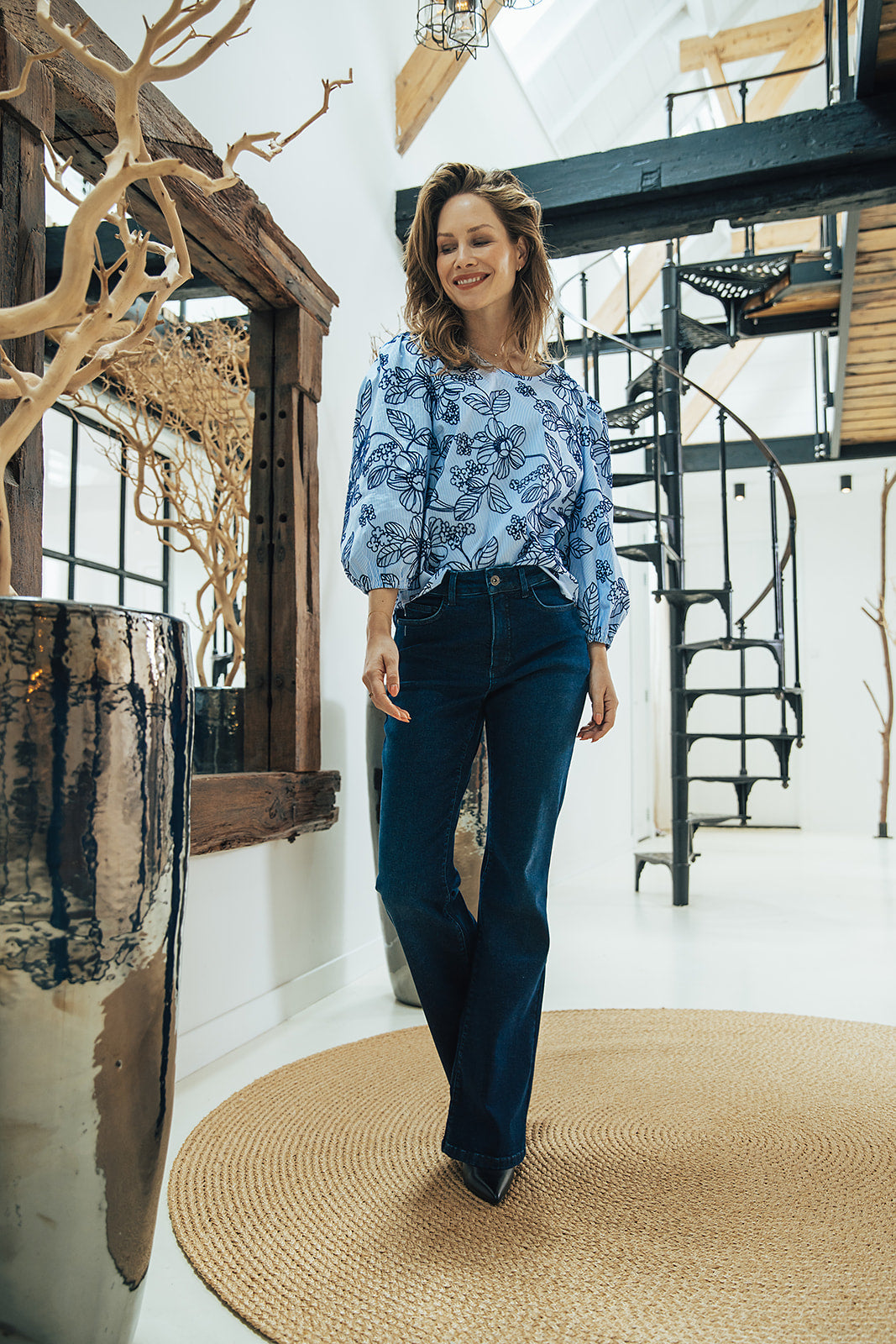 Label Dot Roos jeans flared