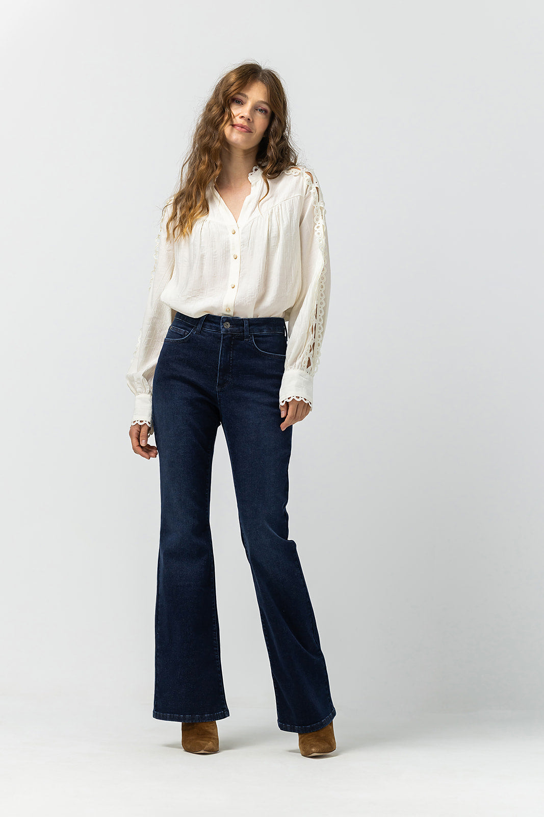 Label Dot Roos jeans flared