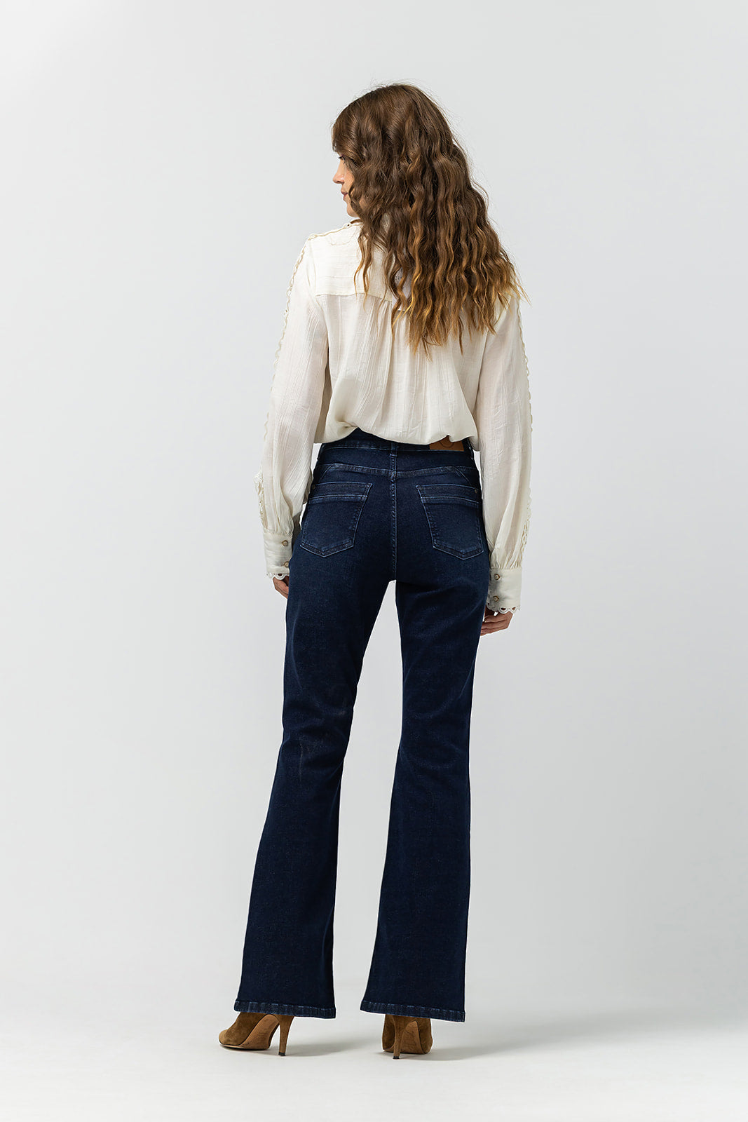 Label Dot Roos jeans flared