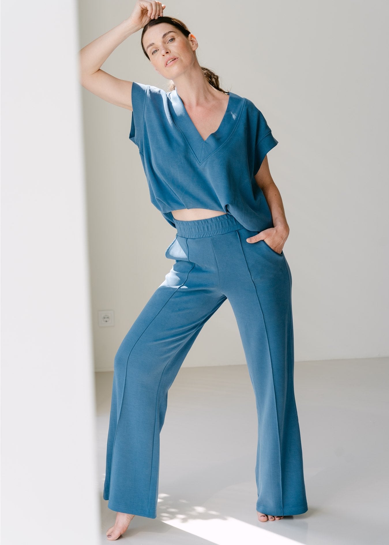 Aimee the Label LoveS6 blue broek