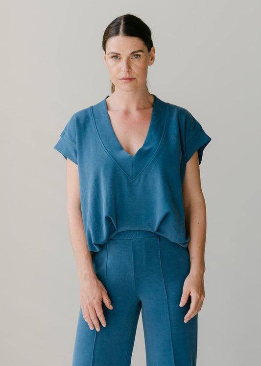 Aimee the Label Katja sweater Blue