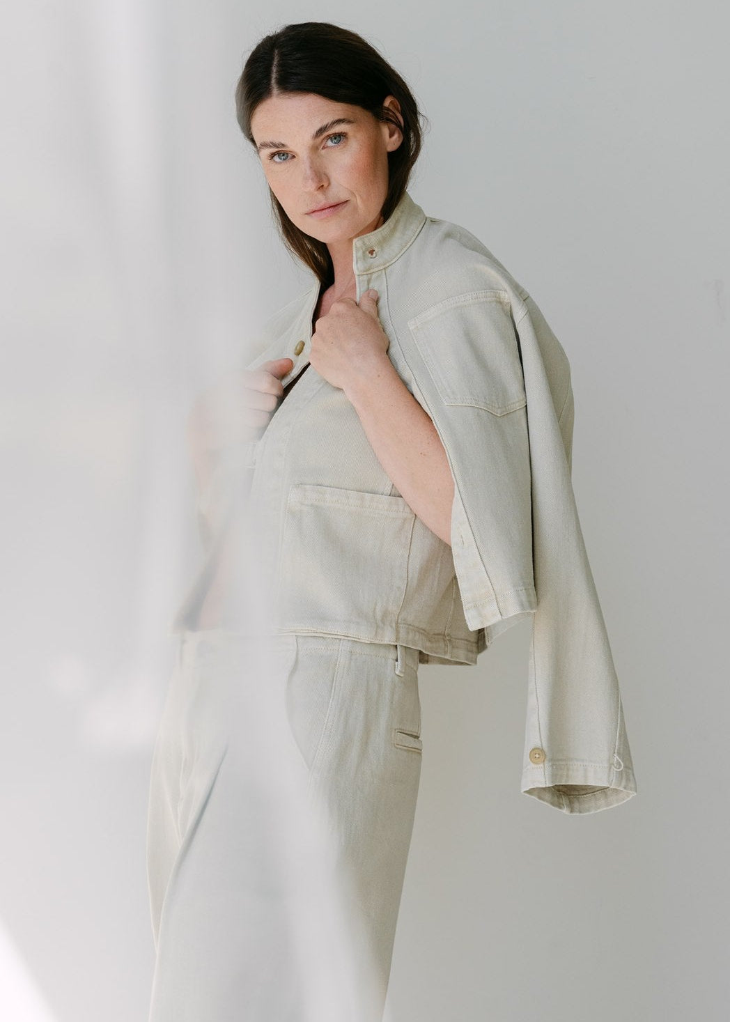 Aimee the Label EveliseS6 Jacket beige jeans