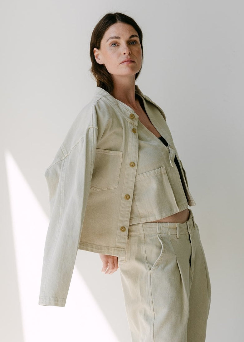 Aimee the Label EveliseS6 Jacket beige jeans