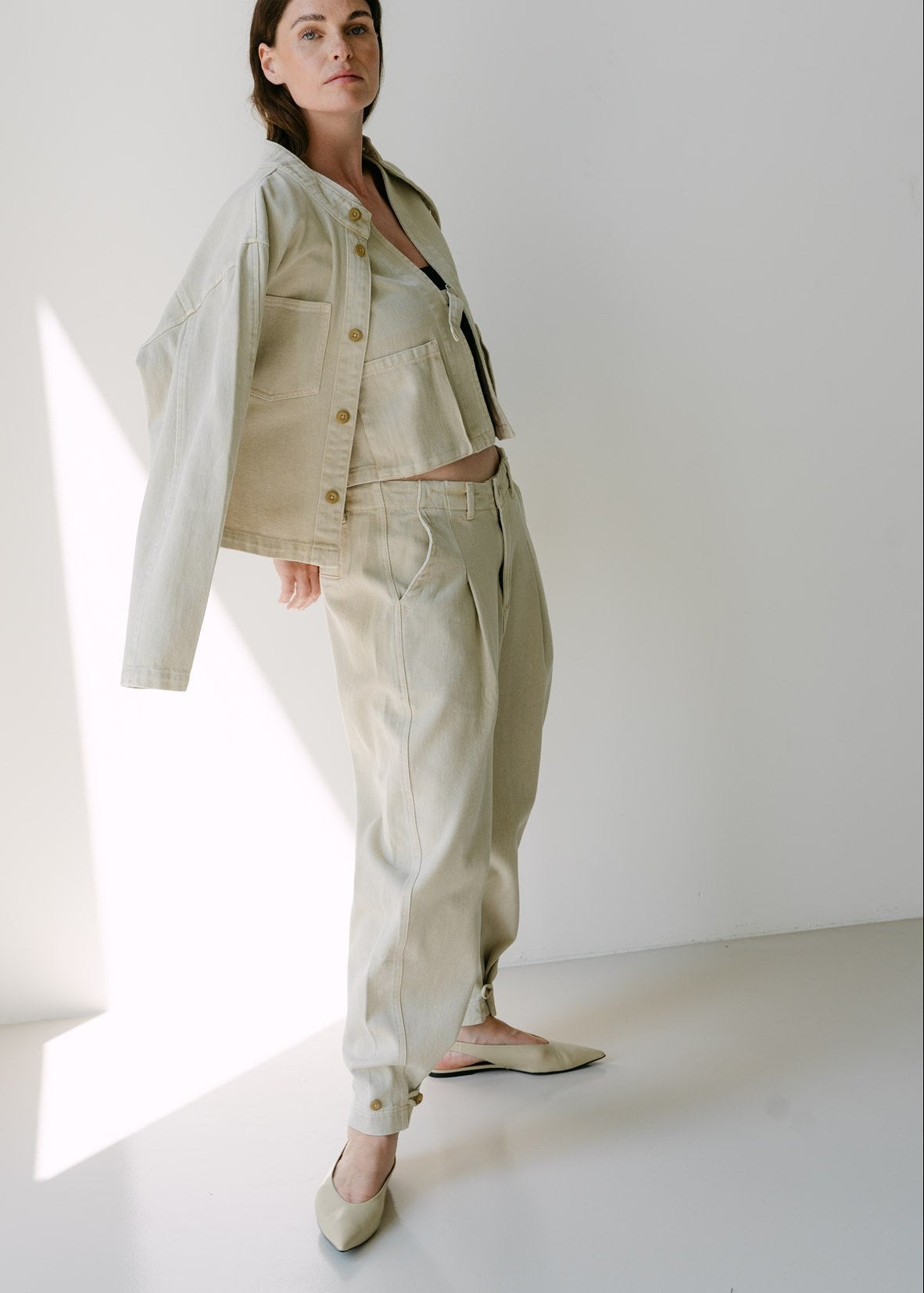 Aimee the Label YelenaS6 Jeans beige