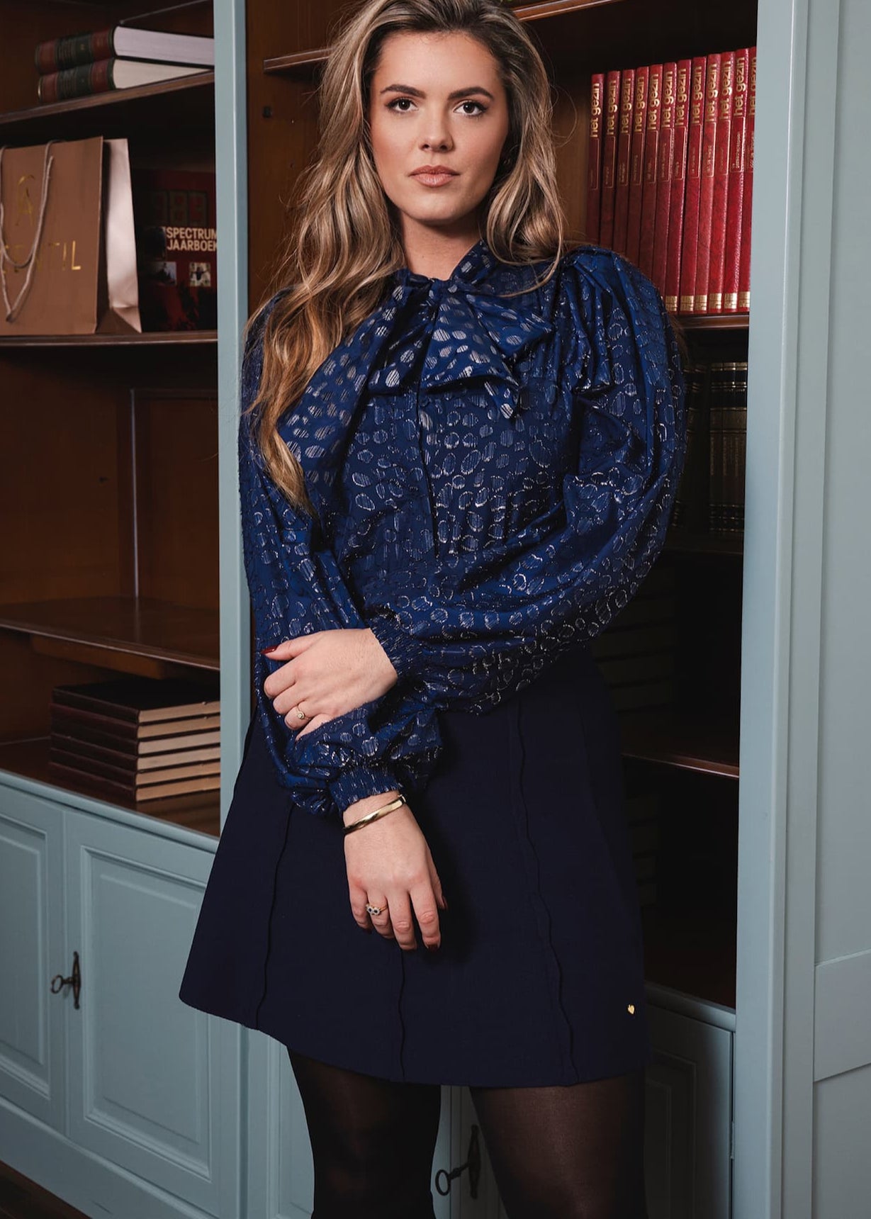 Accentil Penelope Skirt navy