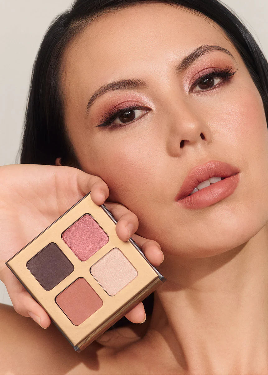 INIKA Organic (advised by Blush Creative) Quad Eyeshadow Palette (Flowers)
