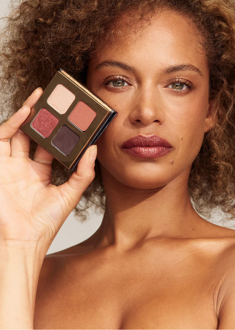 INIKA Organic (advised by Blush Creative) Quad Eyeshadow Palette (Flowers)