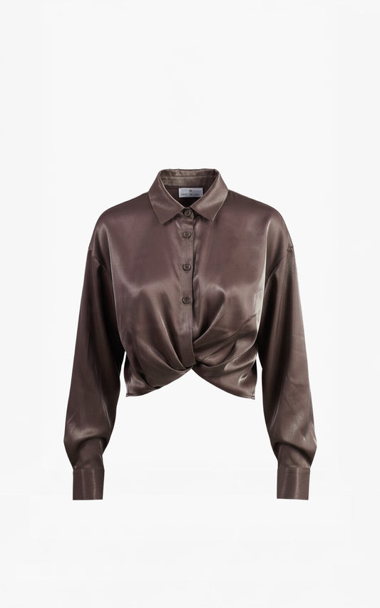 Aimee The Label GreeceW6 Blouse Brown