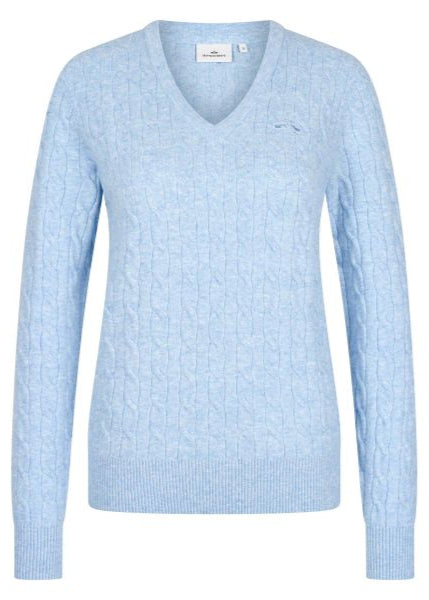 HVSociety Pullover HVSCelia light blue en navy