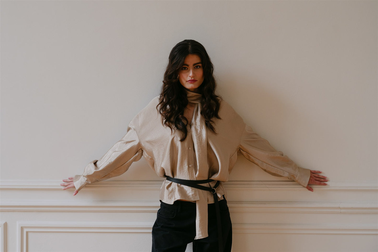 AImee the Label VietnamW6 Blouse + Scarf