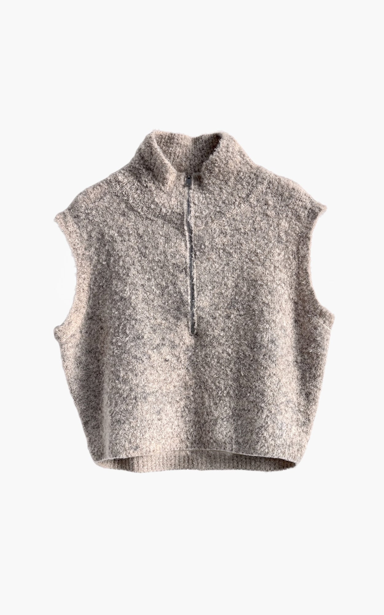 Aimee The Label LoiraW6 Waistcoat Sand Melange