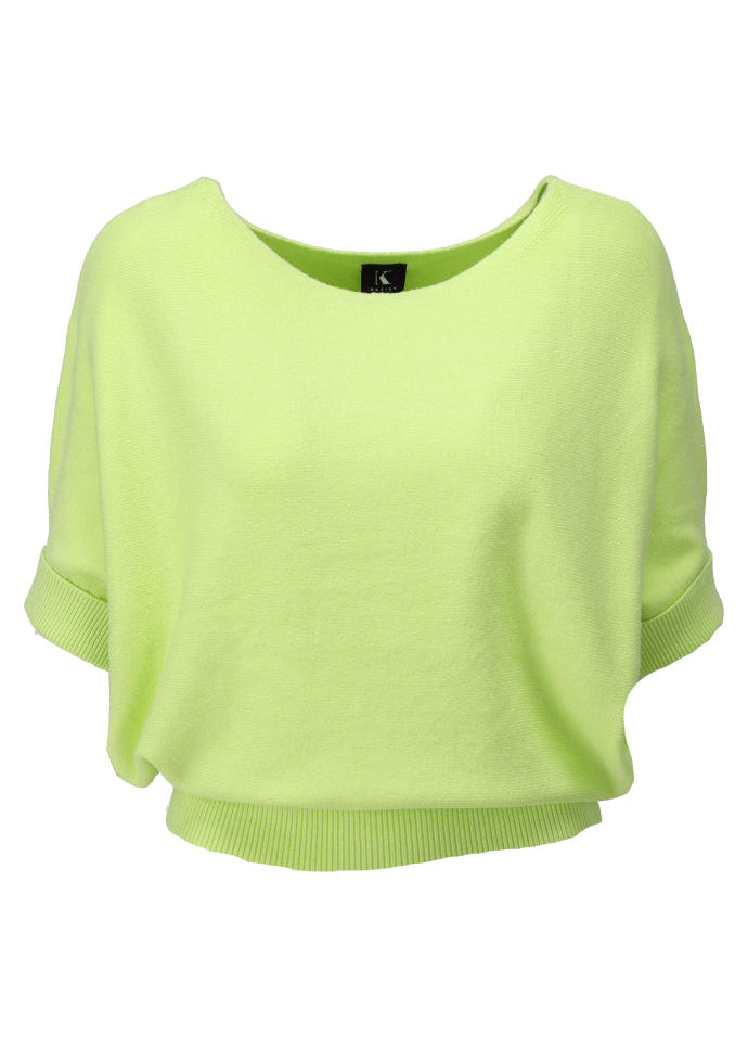 k-design Basic pull dolman sleeves A809 sharp green