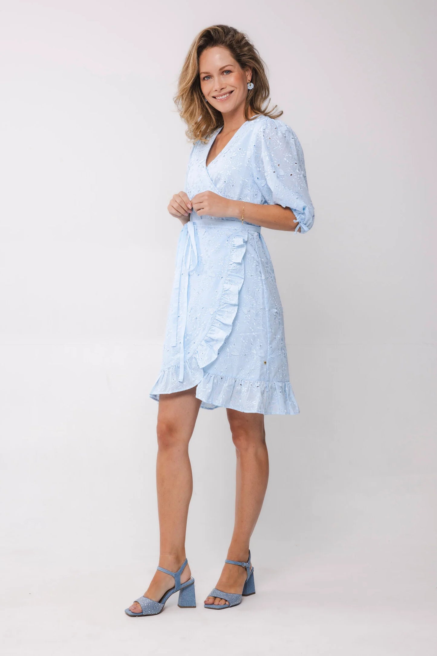 Accentil Noor Dress blauw