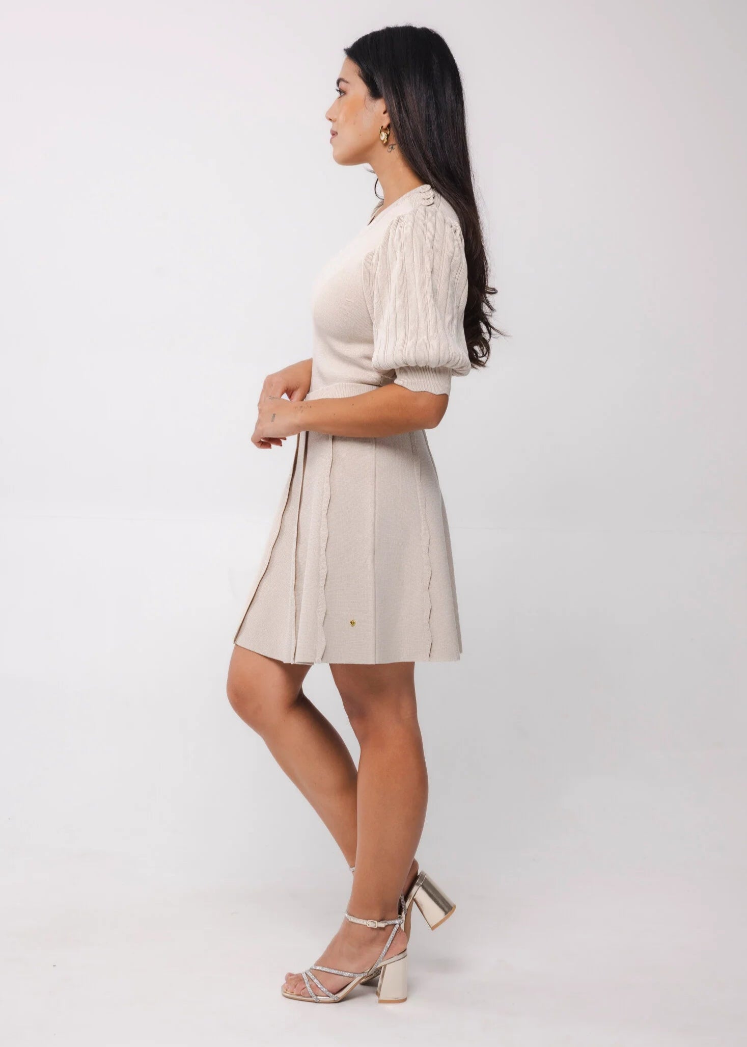 Accentil Eloise Pullover beige