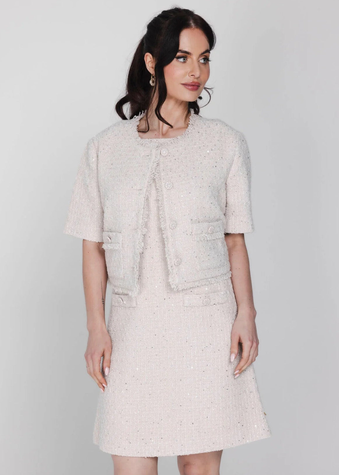 Accentil Ize Blazer - Light Cream