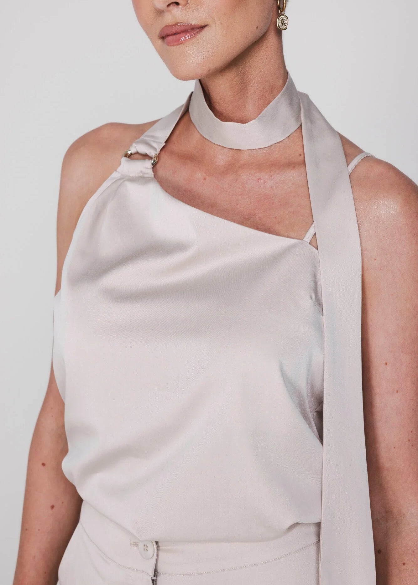 Accentil Veerle Top - Dolce Beige
