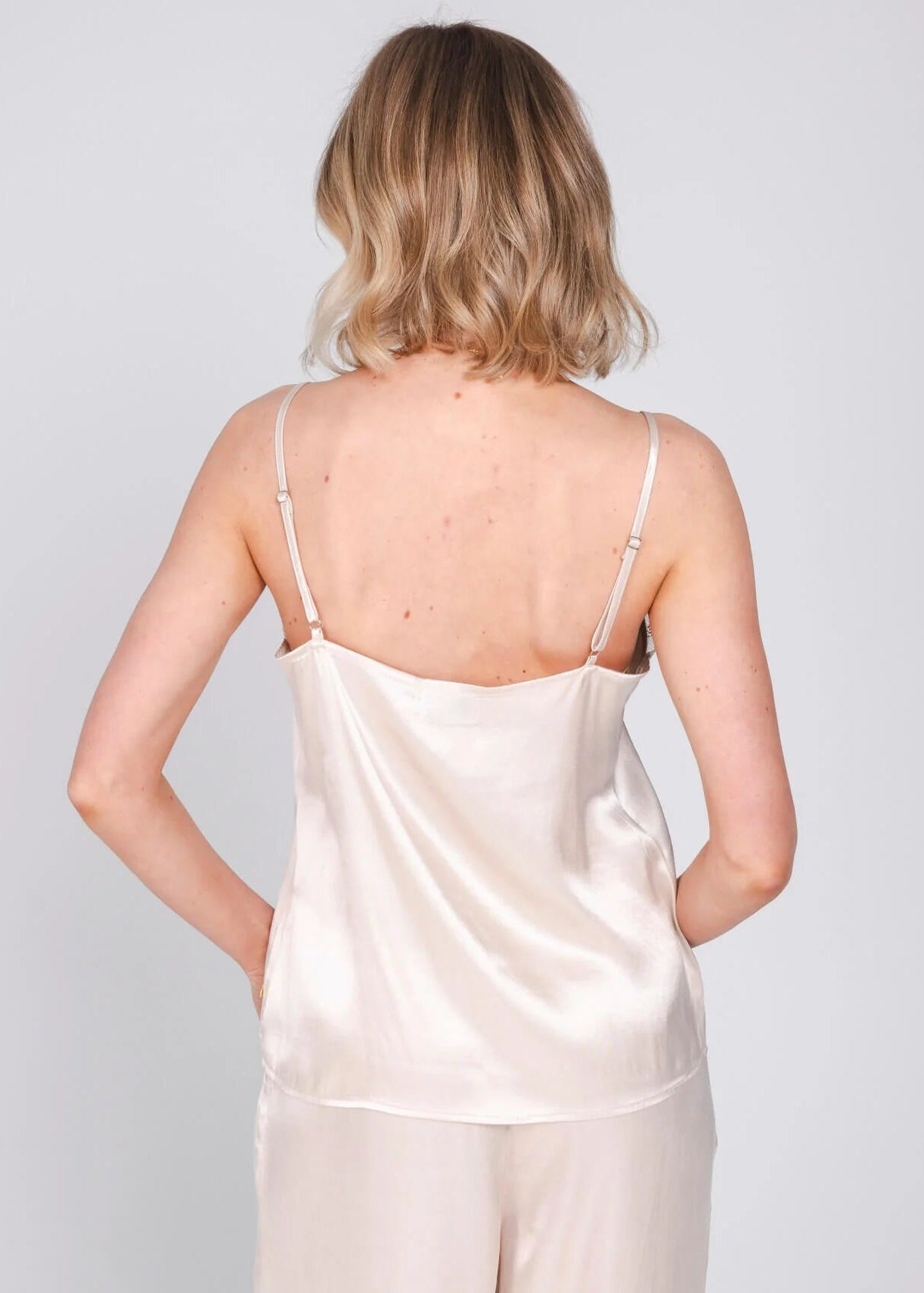 Accentil Isla Top - Satin Pink