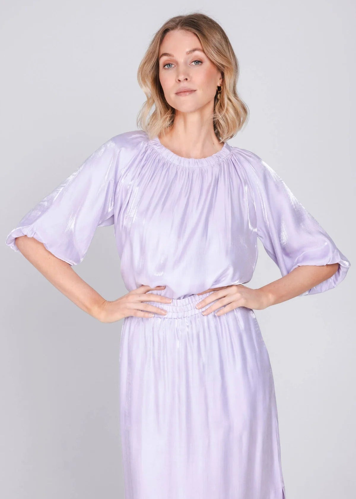 Accentil Sere Blouse - Lila