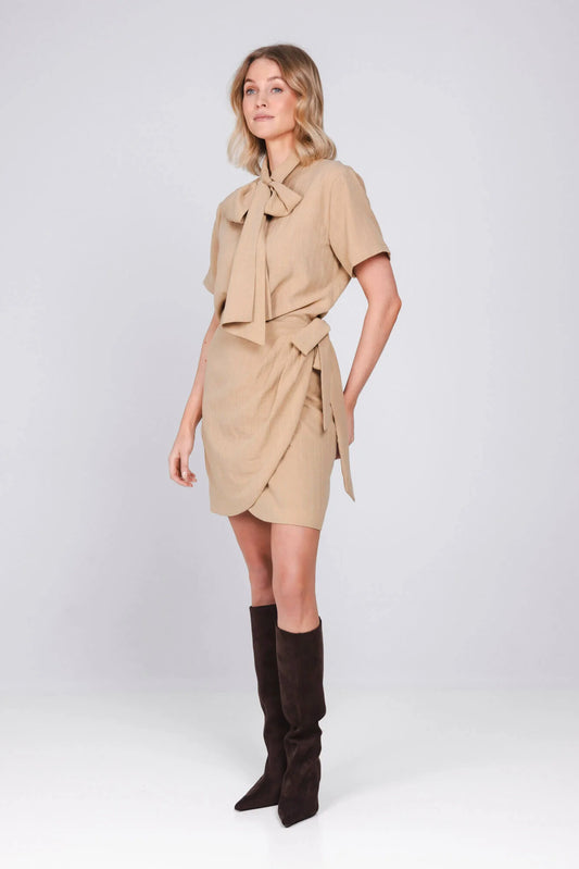 Accentil Brise Skirt - Sand