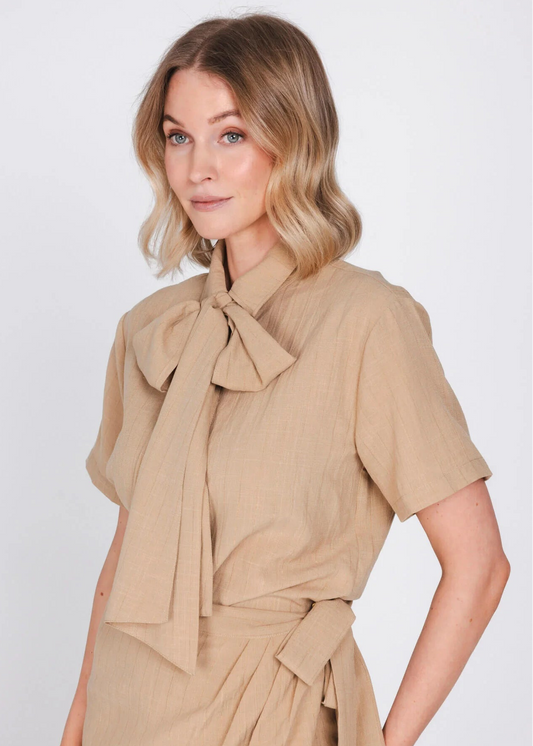 Accentil Calme Blouse - Sand