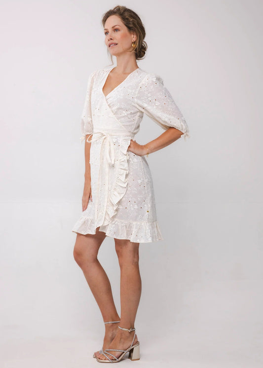 Accentil Noor Dress offwhite