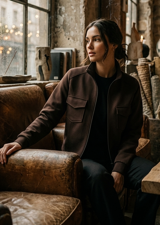 Aimee The Label HungaryW6 Jacket Brown
