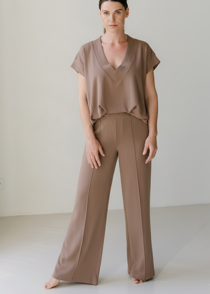 Aimee the Label LoveS6 Taupe broek