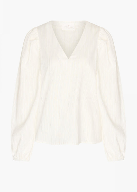 Aimee the Label blouse Frits2 offwhite